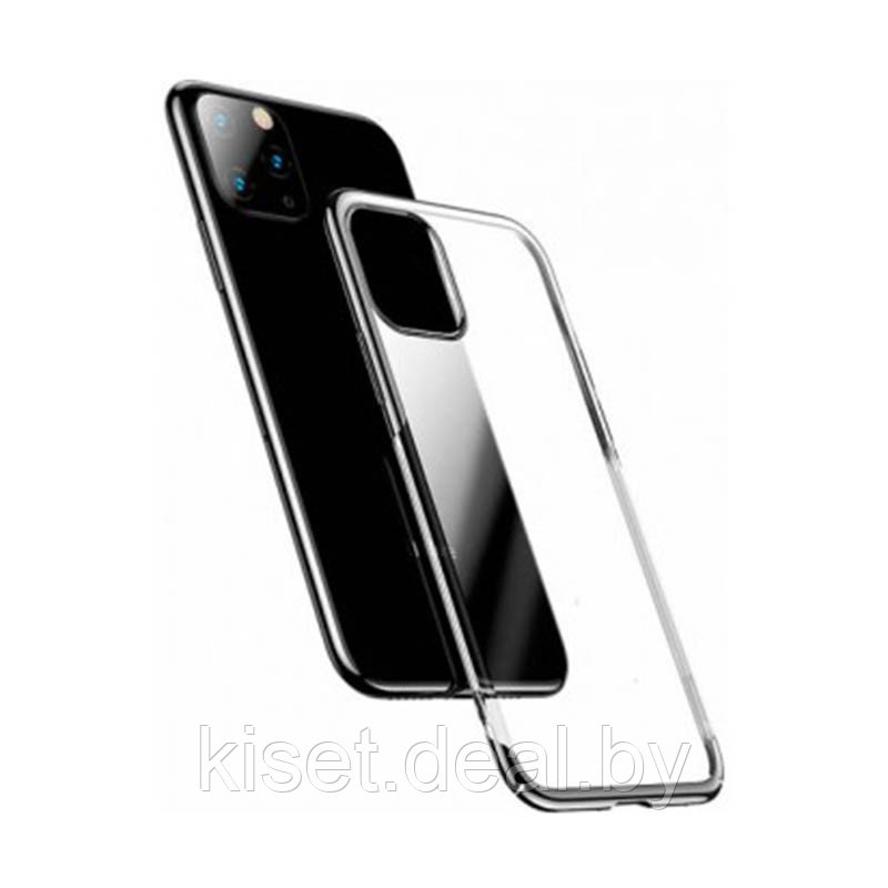 Чехол Baseus Glitter WIAPIPH65S-DW0S для iPhone 11 Pro Max серебристый - фото 1 - id-p214998800