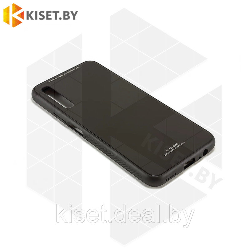 Чехол-бампер Glassy Case для Huawei P Smart Z / Honor 9X / Y9 Prime (2019) черный - фото 1 - id-p214996942