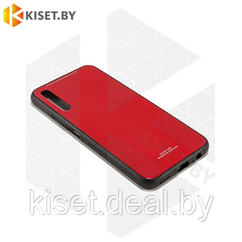 Чехол-бампер Glassy Case для Huawei Y8p (2020) / Honor 30i красный