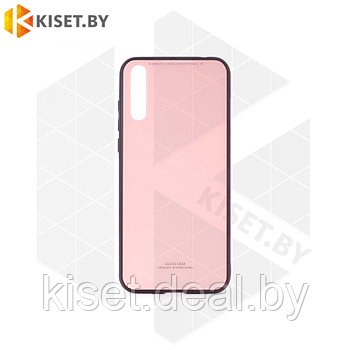 Чехол-бампер Glassy Case для Huawei Y8p (2020) / Honor 30i розовый