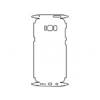 Защитная гидрогелевая пленка KST HG для Samsung Galaxy S8 Plus (G955) на заднюю крышку и боковые грани