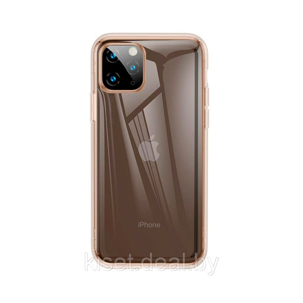 Чехол Baseus Safety ARAPIPH65S-SF0V для iPhone 11 Pro Max золотой - фото 1 - id-p214998805