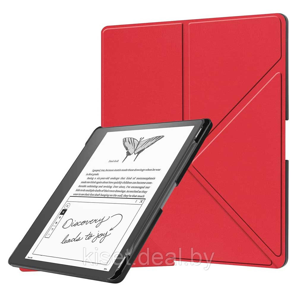 Чехол-книжка KST Smart Case для Amazon Kindle Scribe (2022) 10.2 красный - фото 1 - id-p214999479