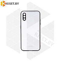 Чехол-бампер Glassy Case для Samsung Galaxy M01 белый