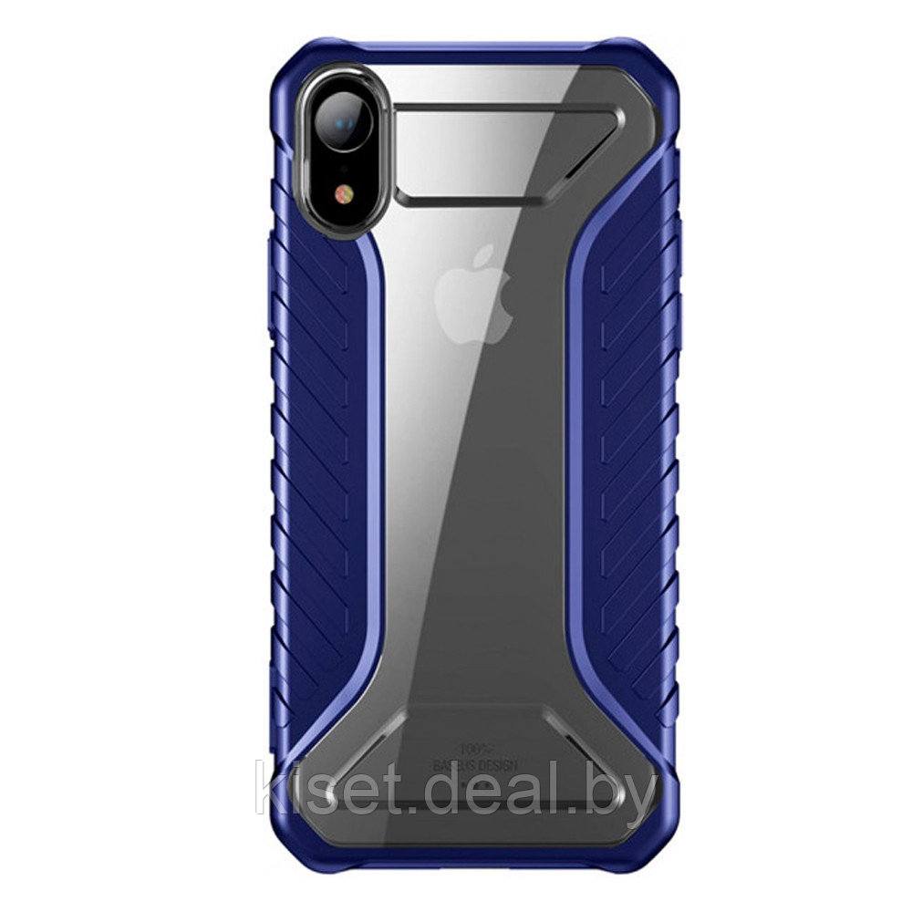 Чехол Baseus Michelin WIAPIPH61-MK03 для iPhone XR синий - фото 1 - id-p214998810