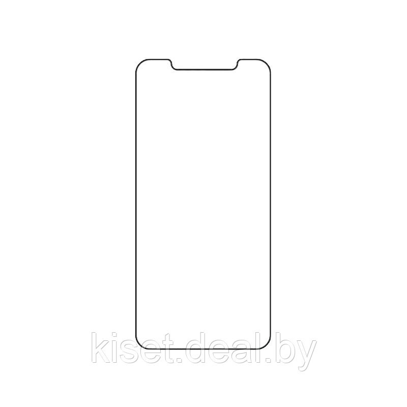 Защитная гидрогелевая пленка KST HG для Apple iPhone 11 на экран до скругления прозрачная - фото 1 - id-p214996965