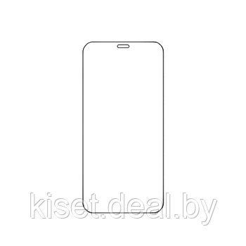 Защитная гидрогелевая пленка KST HG для Apple iPhone 12 mini на весь экран прозрачная