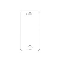 Защитная гидрогелевая пленка KST HG для Apple iPhone 4 на весь экран прозрачная