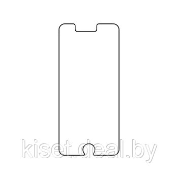 Защитная гидрогелевая пленка KST HG для Apple iPhone 6 Plus / 6s Plus на экран до скругления прозрачная