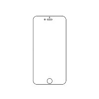 Защитная гидрогелевая пленка KST HG для Apple iPhone 8 на весь экран прозрачная