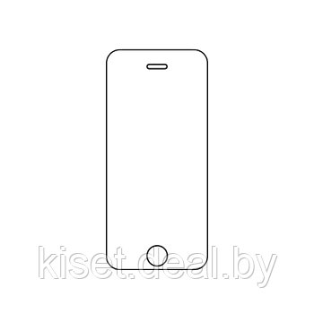Защитная гидрогелевая пленка KST HG для Apple iPhone 5 / 5s на весь экран прозрачная