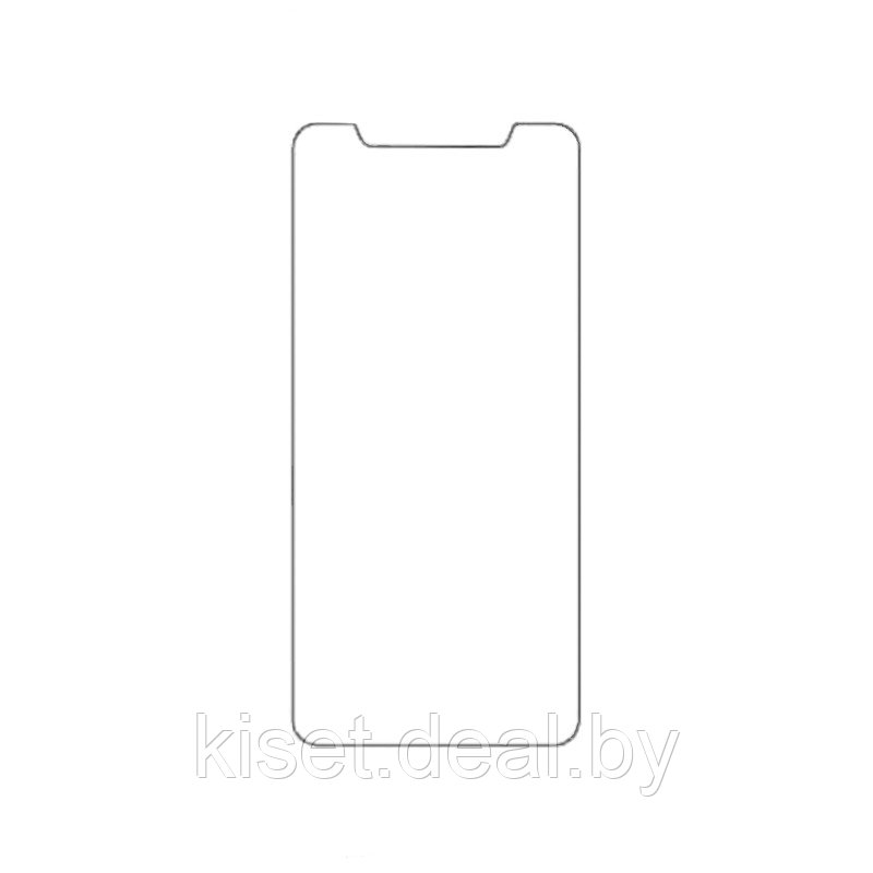 Защитная гидрогелевая пленка KST HG для Apple iPhone Xr на экран до скругления прозрачная - фото 1 - id-p214996985