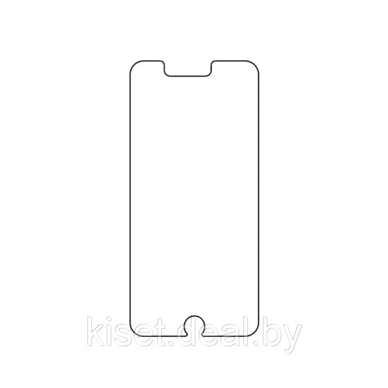 Защитная гидрогелевая пленка KST HG для Apple iPhone 8 Plus на экран до скругления прозрачная - фото 1 - id-p214996992