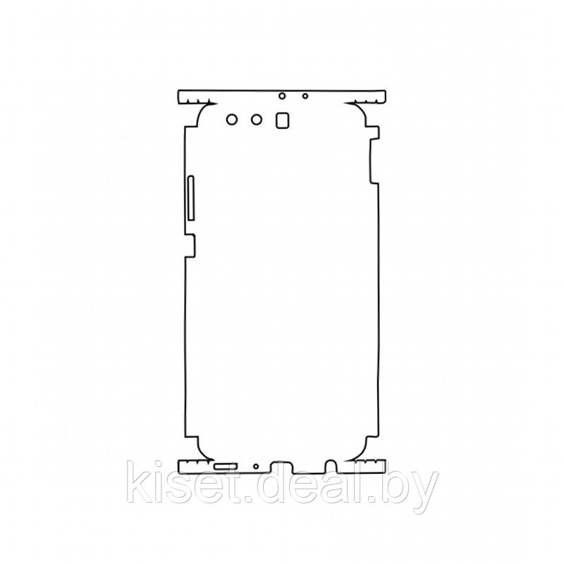 Защитная гидрогелевая пленка KST HG для Huawei Ascend P10 Plus (VKY-L29) на заднюю крышку и боковые грани - фото 1 - id-p214998075