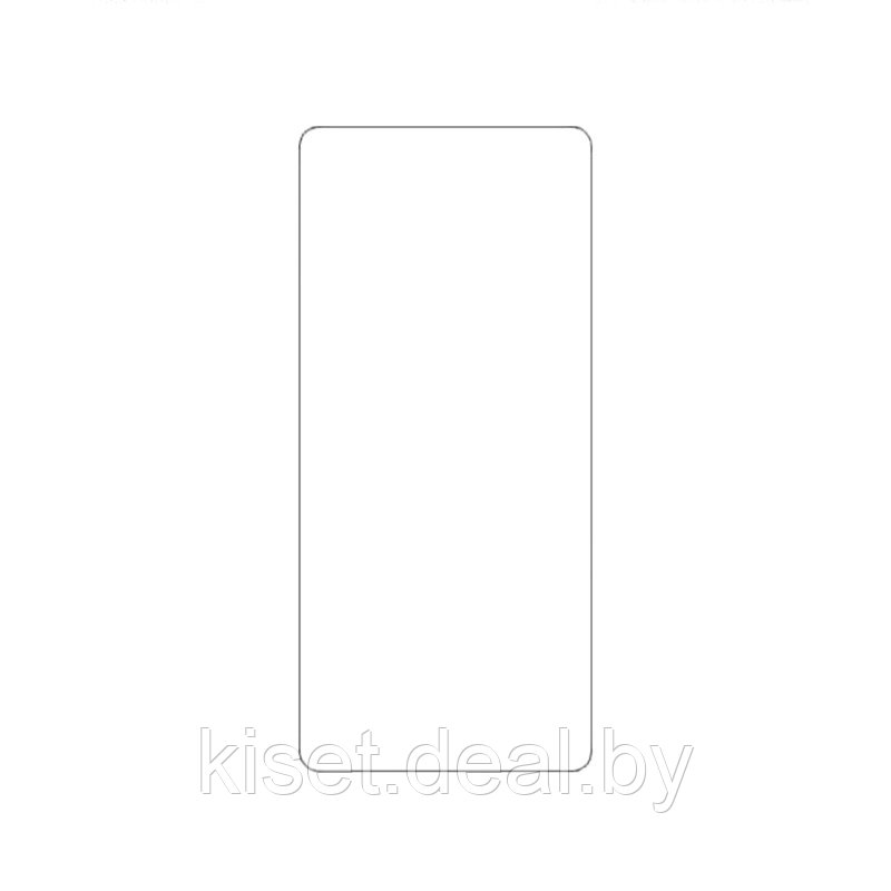 Защитная гидрогелевая пленка KST HG для Samsung Galaxy A71 (2020) на экран до скругления прозрачная - фото 1 - id-p214997021