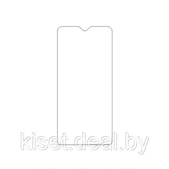Защитная гидрогелевая пленка KST HG для Samsung Galaxy M10 на экран до скругления прозрачная