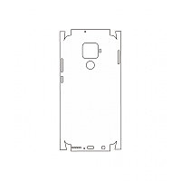 Защитная гидрогелевая пленка KST HG для Huawei Nova 5i Pro на заднюю крышку и боковые грани