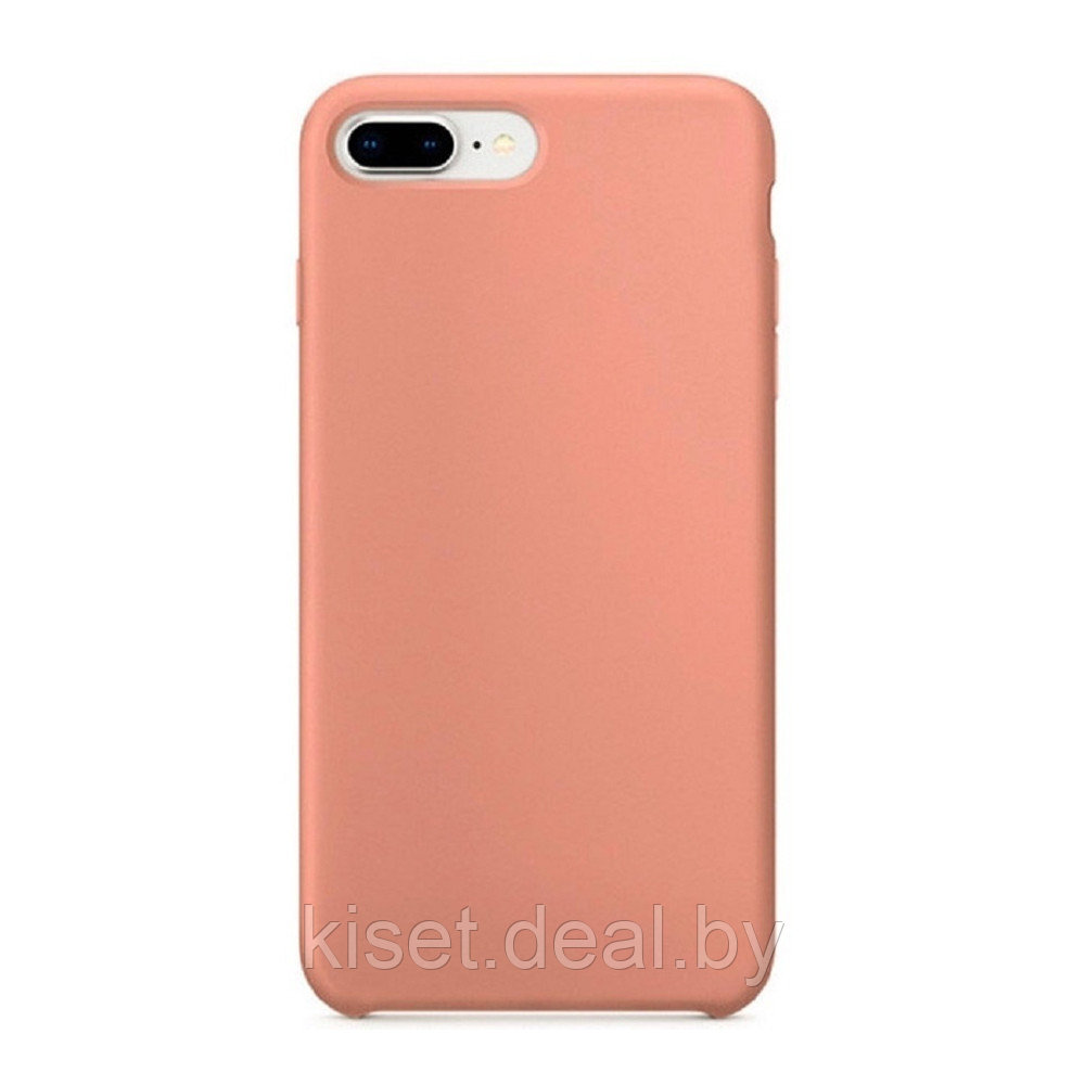 Бампер Silicone Case для iPhone 7 Plus / 8 Plus папайа - фото 1 - id-p214996208