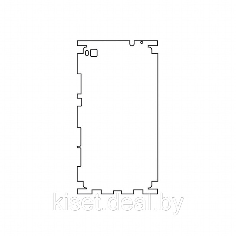 Защитная гидрогелевая пленка KST HG для Huawei Ascend P8 на заднюю крышку и боковые грани - фото 1 - id-p214998113
