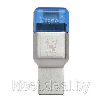 Карт-ридер Kingston FCR-ML3C USB3.1 + Type-C для microSD / microSDHC / microSDXC