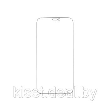Защитная гидрогелевая пленка KST HG для Apple iPhone 11 на весь экран прозрачная