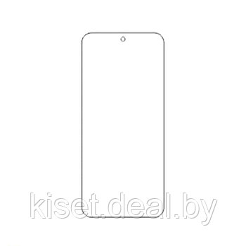 Защитная гидрогелевая пленка KST HG для Xiaomi Redmi Note 9S на весь экран прозрачная