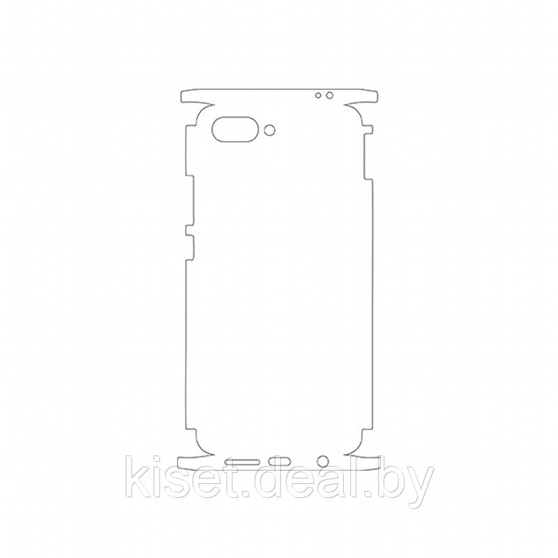 Защитная гидрогелевая пленка KST HG для Huawei Honor 10 на заднюю крышку и боковые грани - фото 1 - id-p214998159