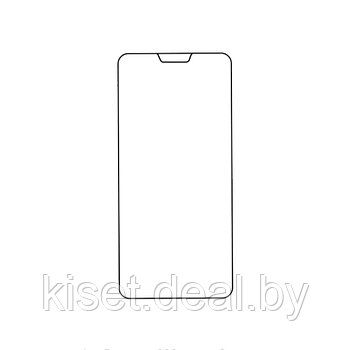 Защитная гидрогелевая пленка KST HG для Xiaomi Mi 8 Lite на экран до скругления прозрачная