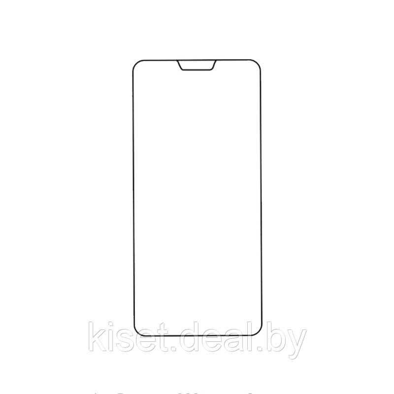 Защитная гидрогелевая пленка KST HG для Xiaomi Mi 8 Lite на экран до скругления прозрачная - фото 1 - id-p214997112