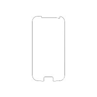 Защитная гидрогелевая пленка KST HG для Samsung Galaxy S4 Zoom на экран до скругления прозрачная