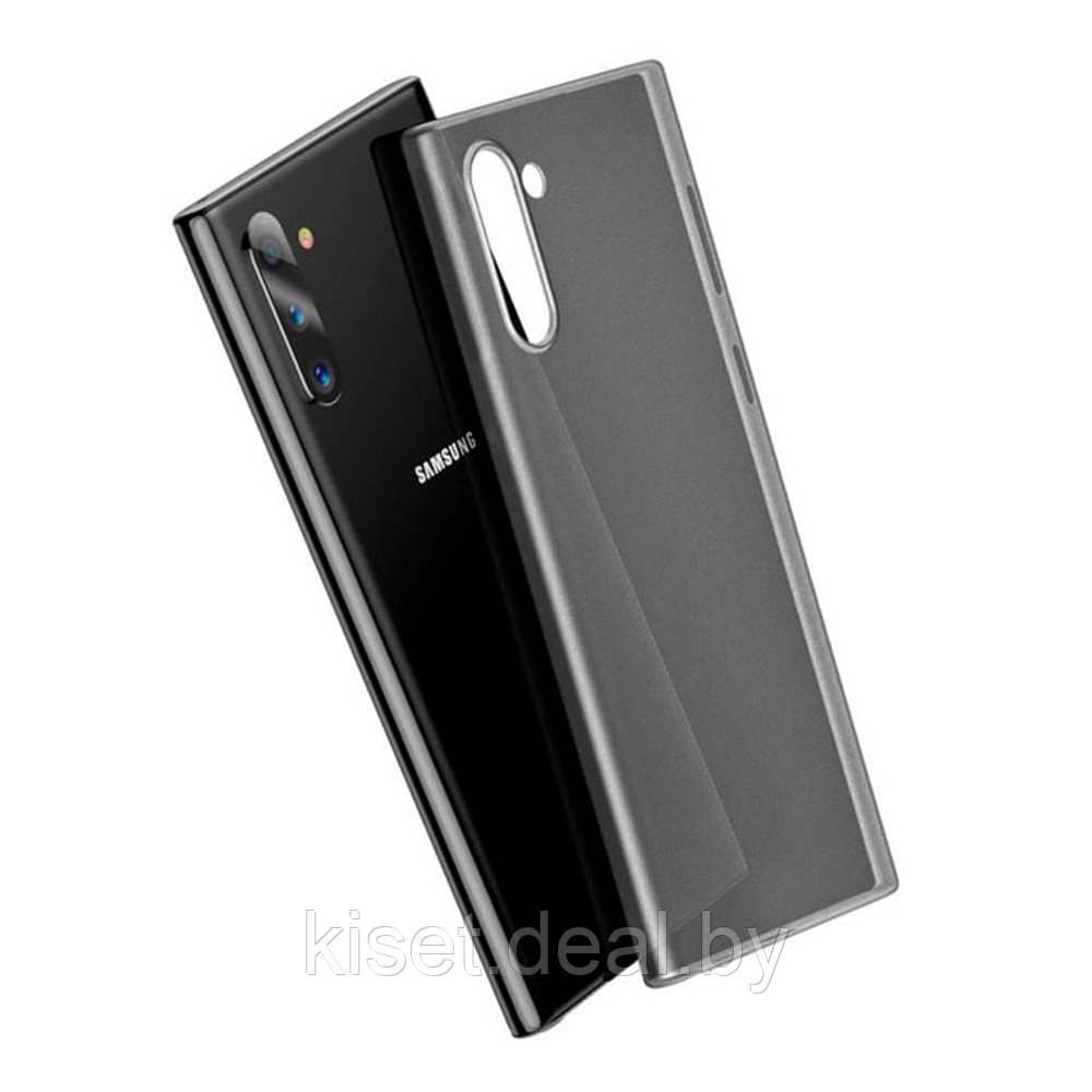 Чехол Baseus WISANOTE10-01 для Samsung Note 10 серый - фото 1 - id-p214998900