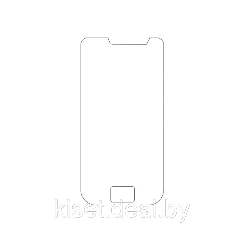 Защитная гидрогелевая пленка KST HG для Samsung Galaxy S (i9000) на экран до скругления прозрачная - фото 1 - id-p214997130