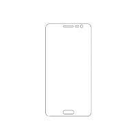 Защитная гидрогелевая пленка KST HG для Samsung Galaxy A3 (2015) A300 на весь экран прозрачная