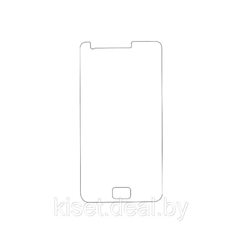 Защитная гидрогелевая пленка KST HG для Samsung Galaxy S II Plus (I9105) на экран до скругления прозрачная - фото 1 - id-p214997135