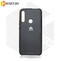 Soft-touch бампер KST Silicone Cover для Huawei Honor 9X / Y9 Prime (2019) / P Smart Z черный