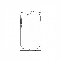 Защитная гидрогелевая пленка KST HG для Huawei Honor 9 на заднюю крышку и боковые грани