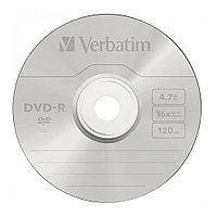 Оптический диск Verbatim DVD-R 16x 4.7 GB 120min
