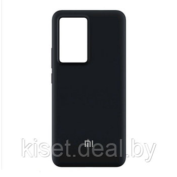 Soft-touch бампер KST Silicone Cover для Xiaomi Poco F5 / Redmi Note 12 Turbo черный