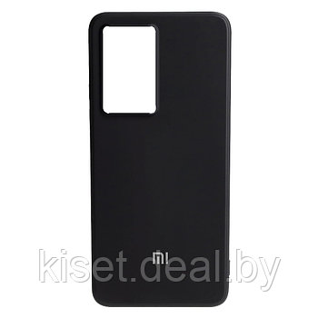 Soft-touch бампер KST Silicone Cover для Xiaomi Redmi K60 / K60 Pro / Poco F5 Pro черный