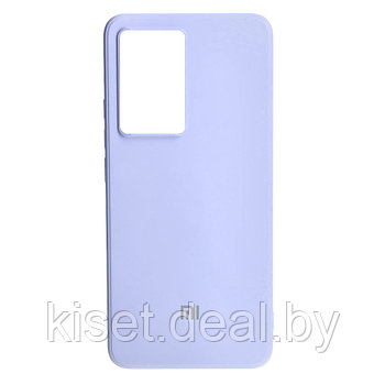 Soft-touch бампер KST Silicone Cover для Xiaomi Redmi K60 / K60 Pro / Poco F5 Pro фиалковый