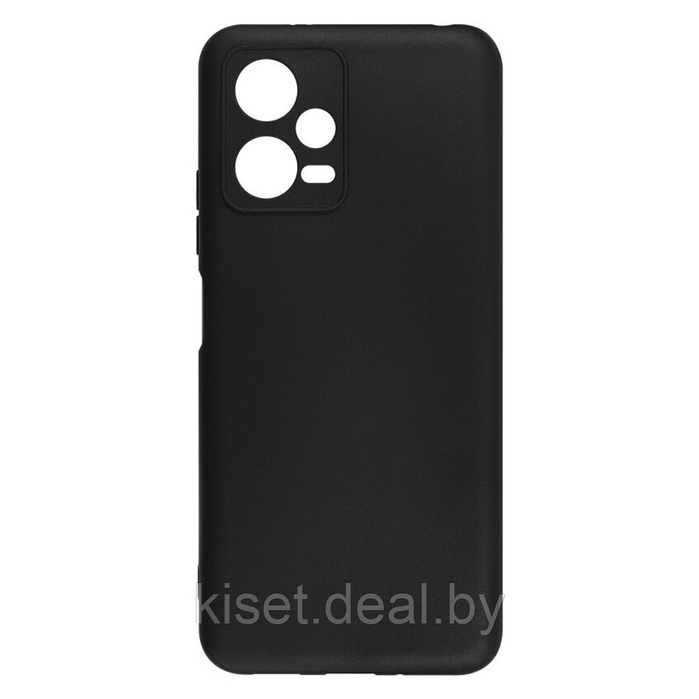 Силиконовый чехол KST SC для Xiaomi Redmi Note 12 5G черный - фото 1 - id-p214999634