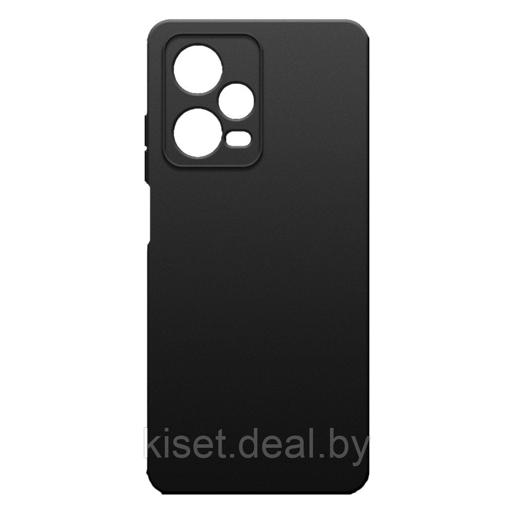 Силиконовый чехол KST SC для Xiaomi Redmi Note 12 Pro Plus 5G черный - фото 1 - id-p214999638