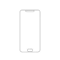 Защитная гидрогелевая пленка KST HG для Samsung Galaxy C7 (C7000) на весь экран прозрачная