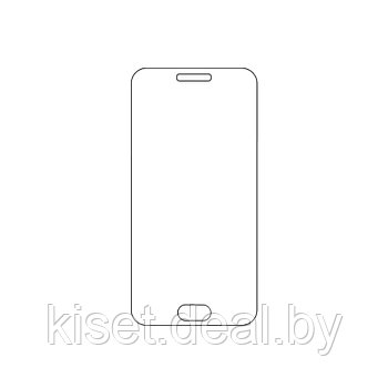Защитная гидрогелевая пленка KST HG для Samsung Galaxy E7 (E700) на весь экран прозрачная