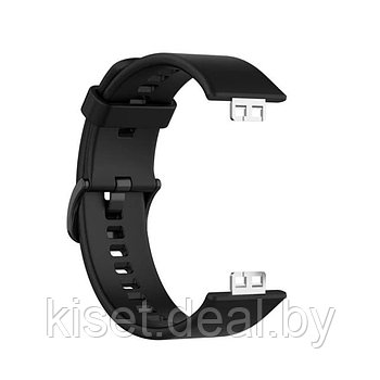 Силиконовый ремешок для Huawei Watch FIT черный