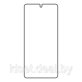 Защитная гидрогелевая пленка KST HG для Xiaomi Poco F5 на весь экран прозрачная