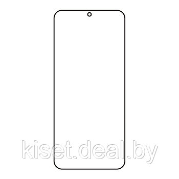 Защитная гидрогелевая пленка KST HG для Xiaomi Redmi Note 12 Pro 4G на весь экран прозрачная