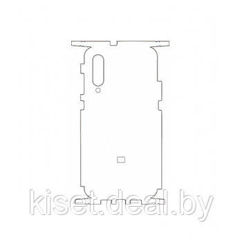 Защитная гидрогелевая пленка KST HG для Xiaomi Mi9 на заднюю крышку и боковые грани