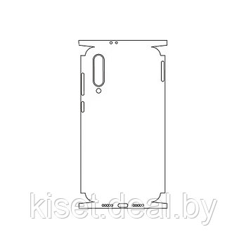 Защитная гидрогелевая пленка KST HG для Xiaomi Mi 9 Pro на заднюю крышку и боковые грани