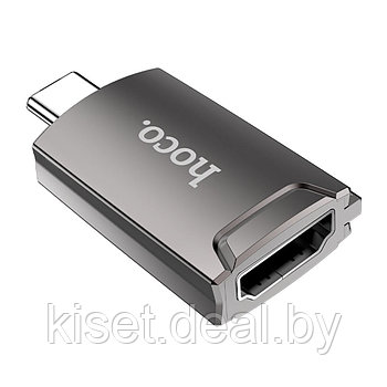 Видео OTG адаптер-переходник HOCO UA19 Type-C - HDMI 4k 30Hz